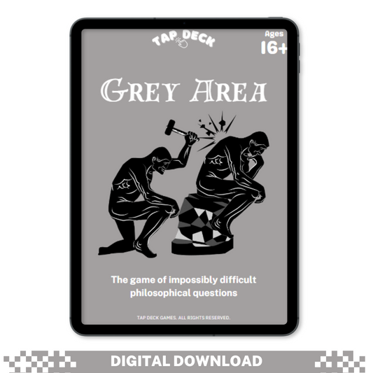 Grey Area: The Game of Impossibly Difficult Philosophical Questions